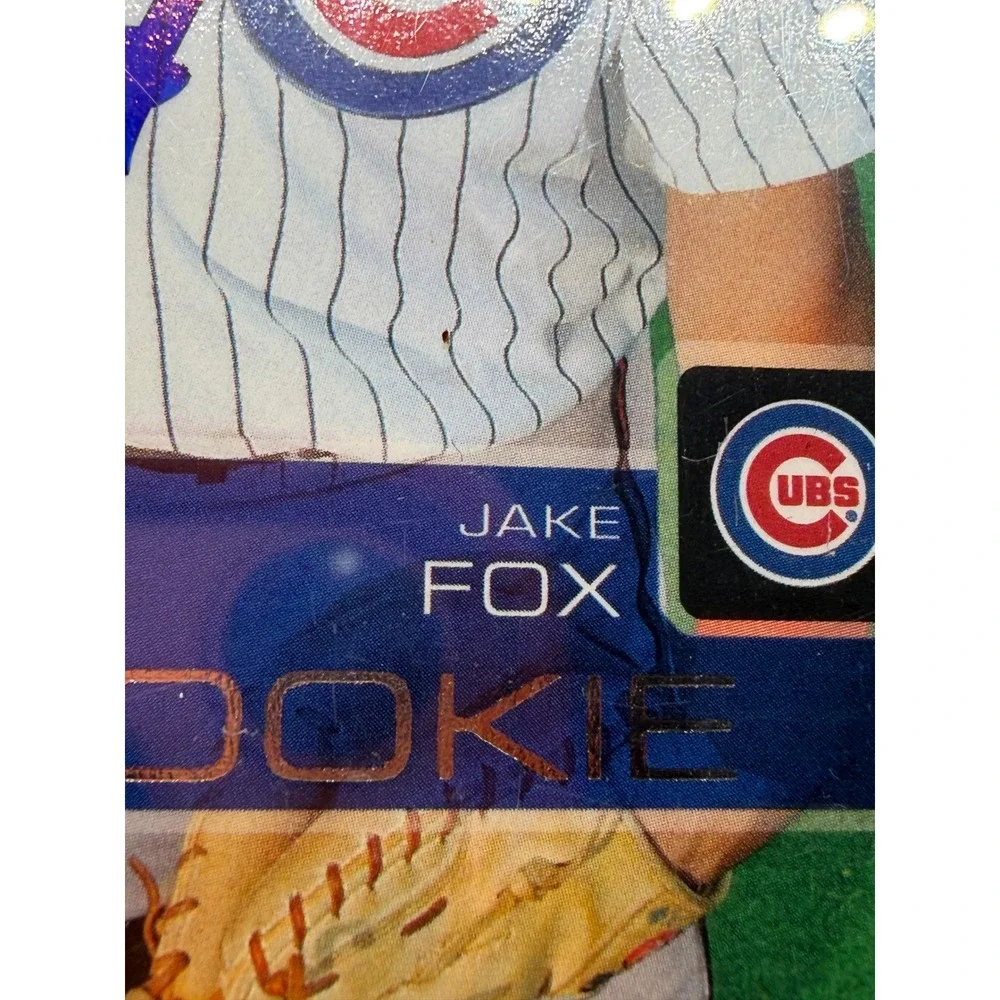 2003 Upper Deck Star Rookie Jake Fox Chicago Cubs Signed Autograph Card SC220